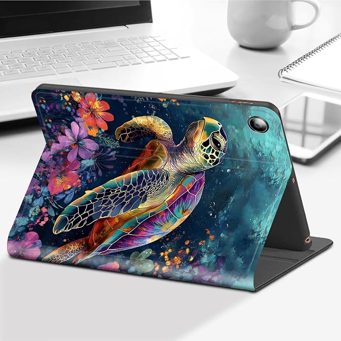 Colorful Sea Turtles