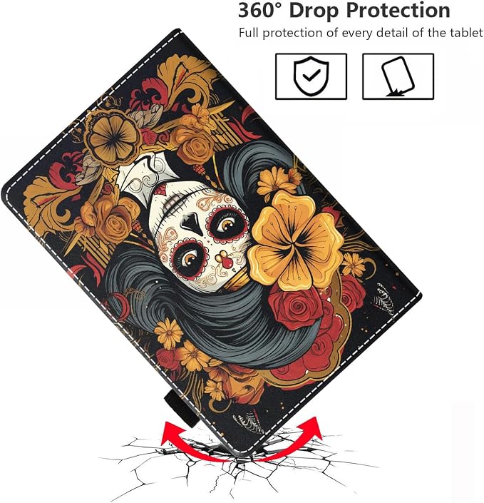Sugar Skull Girl Roses-1