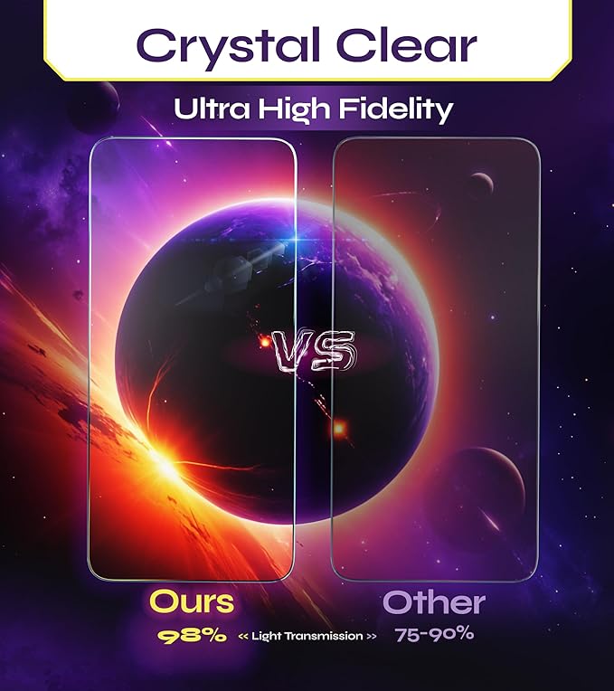 Defenslim for Samsung GALAXY S25 ULTRA Screen Protector (2Pack) Easy Auto-Dust &amp Align Install Kit 6.9 Tempered Glass 9H Hardness Ultra HD Clear Case Friendly WonderShield