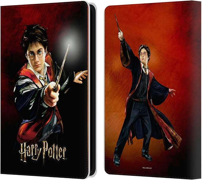 Head Case Designs Officially Licensed Harry Potter Harry Portrait Prisoner of Azkaban II Leather Wallet Case Compatible with Kindle Paperwhite 5 (2021)