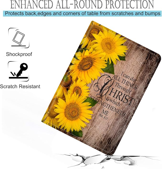 Bible Verses 4:13 Wood and Sunflower