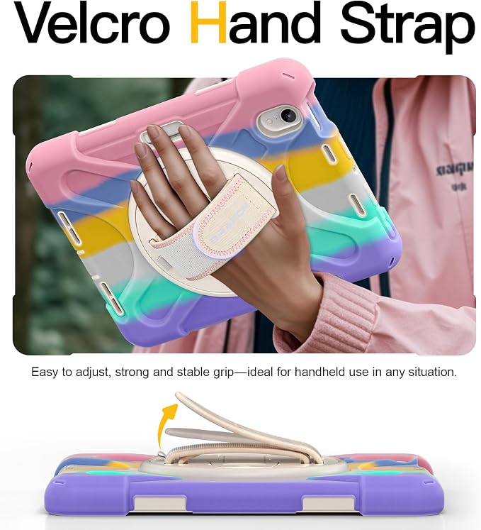 Colorful Pink(Velcro Hand Strap)