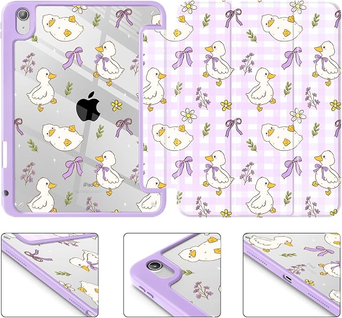 Duck & Bow Purple
