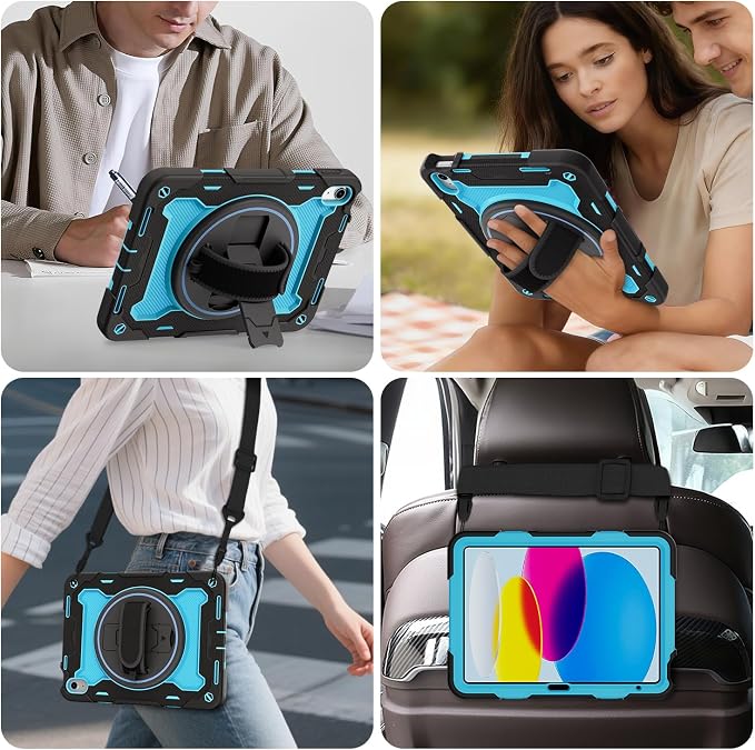 Light Blue+Black