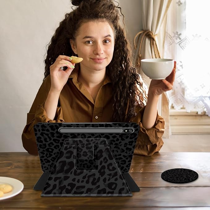 Black Green Leopard