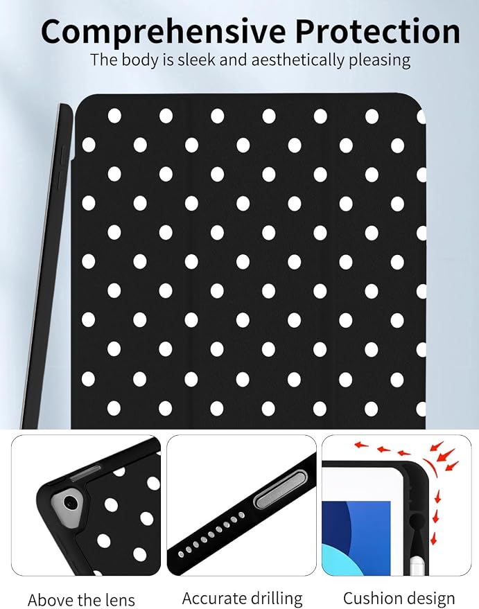 Black Polka Dots