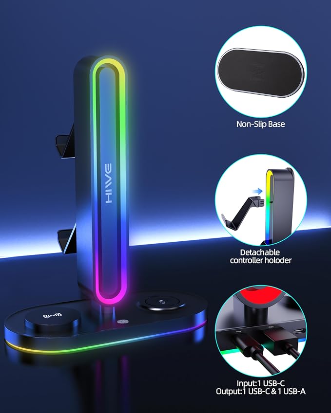 Black with RGB