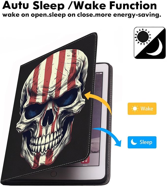 American Flag Skull