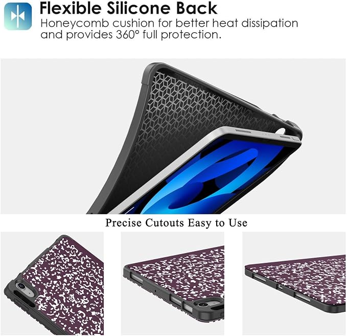 A-Composition Book Violet