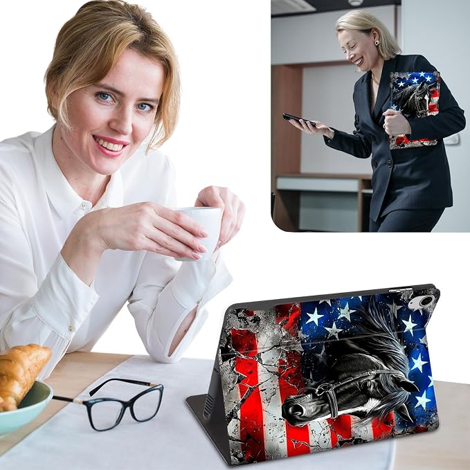 American Flag Horse