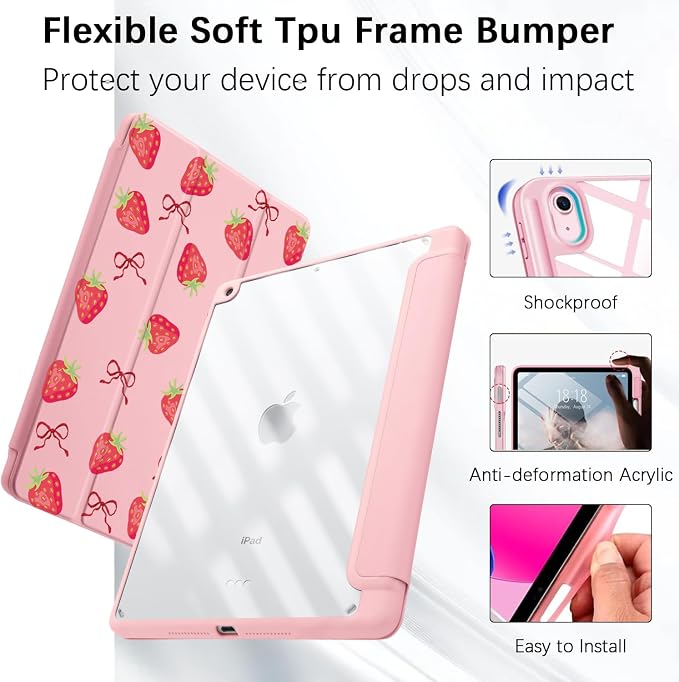 Pink Bow Strawberry 021