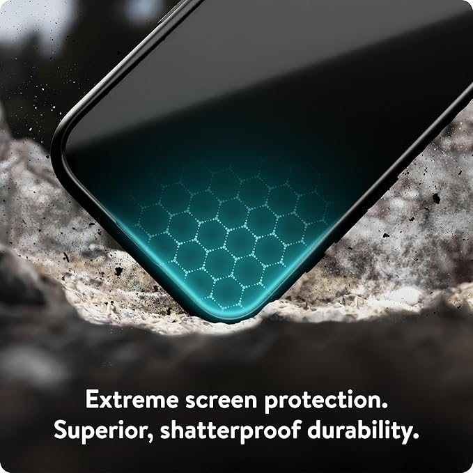 Mous - Resistant Tempered Glass Screen Protector for iPhone 15 Pro HD - 2 Pack