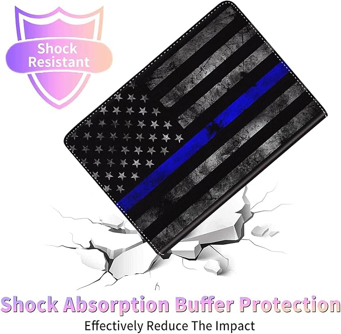 US Thin Blue Flag