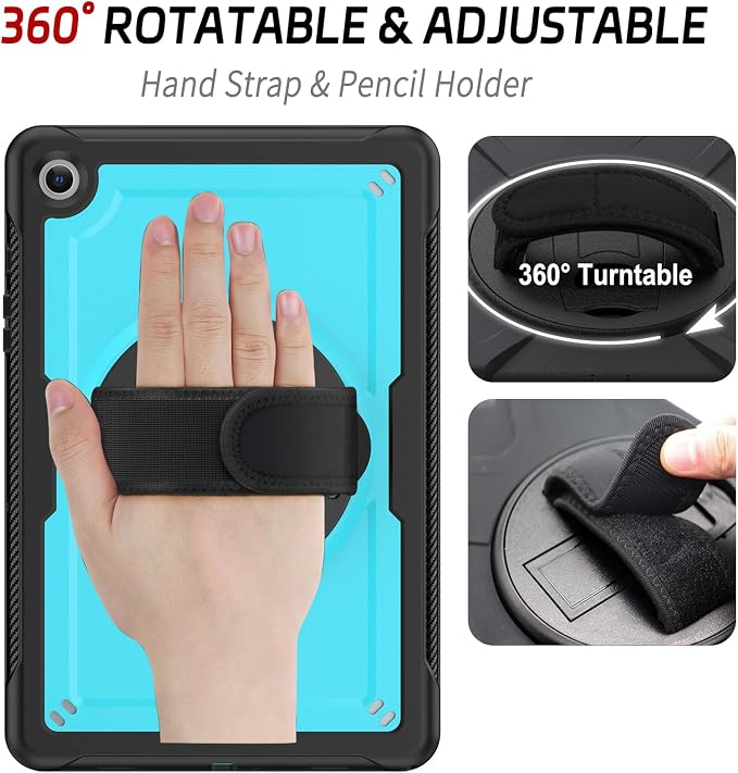 sky blue-slim hard case