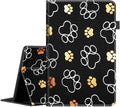 Case for All-New Amazon Fire Max 11 Tablet (13th Generation 2023 Release) Multi-Angle Stand Smart Protective Cover with Auto Wake/Sleep Cute Dog Paw Prints