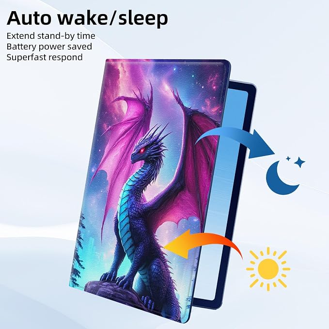 Dragon Under Starry Sky