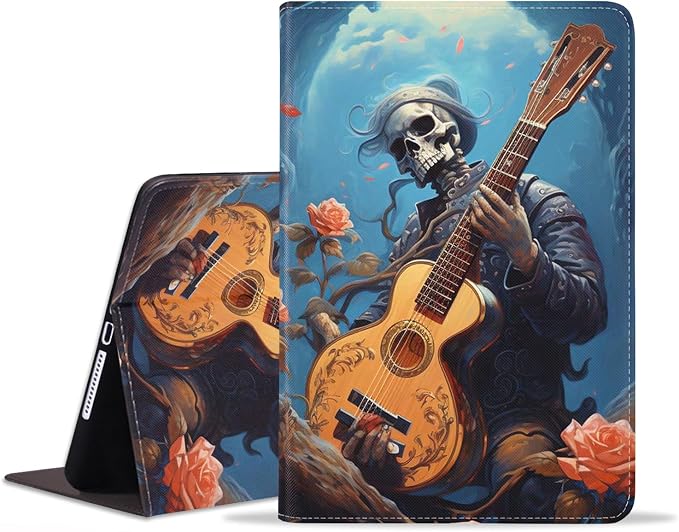 Skeleton Playing Guitar