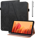 Case for Amazon Kindle Fire Max 11 Case (13th Generation 2023 Release) 11PU Leather Folio Stand Stylish Solid Color Stripe Stand Cover for Fire 11 Tablet - Black