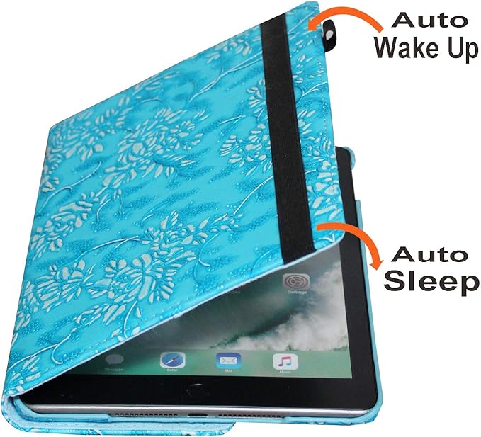 Case for iPad A16 11-inch (11th Gen 2025) for 2022 iPad 10th Generation 10.9 inch Rotating Stand Smart Magnetic Cover for Model A3354 A3355 A3356 A2696 A2757 A2777 (Embossed Flower)