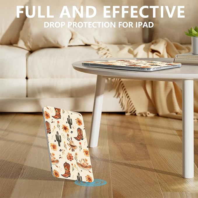Watercolor Western Cowboy Boots