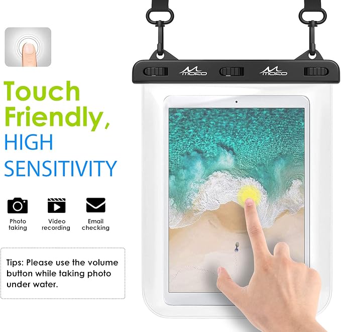 Clear with hand strap