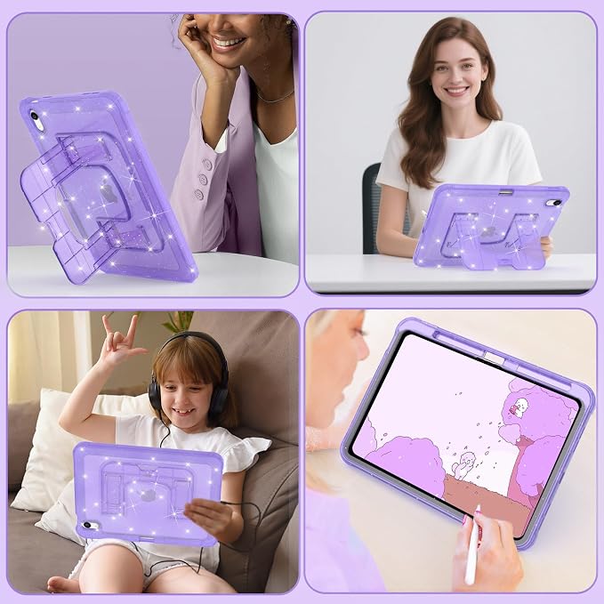 14 Purple Glitter