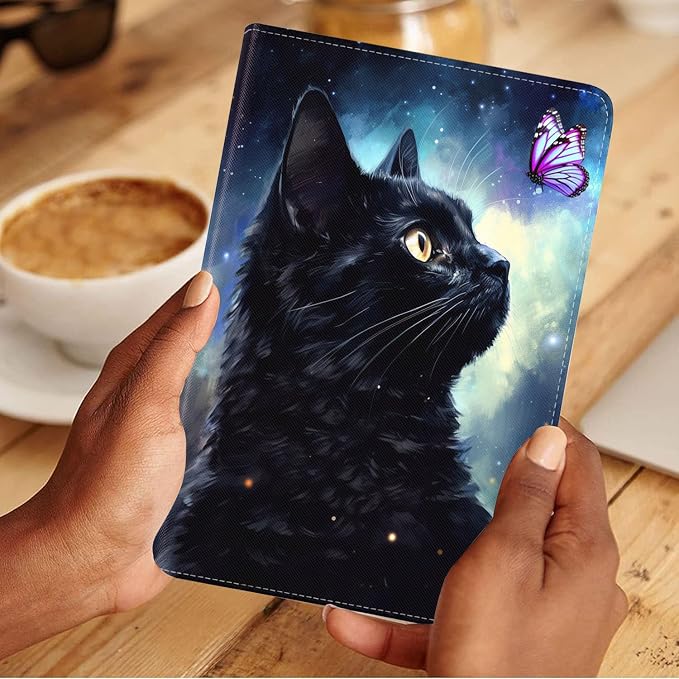 Black Cat and Butterfly