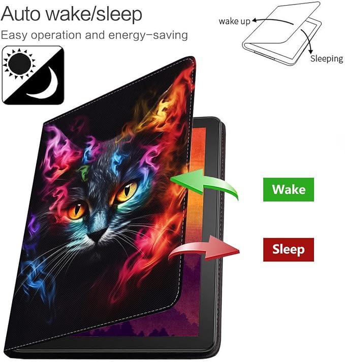 Colorful Cat Face