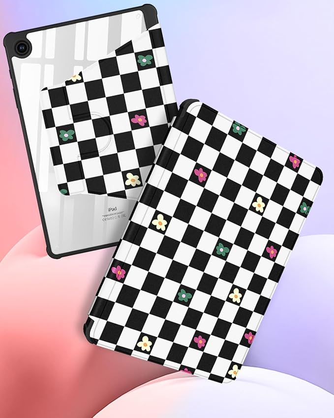 4-Plaid Flower