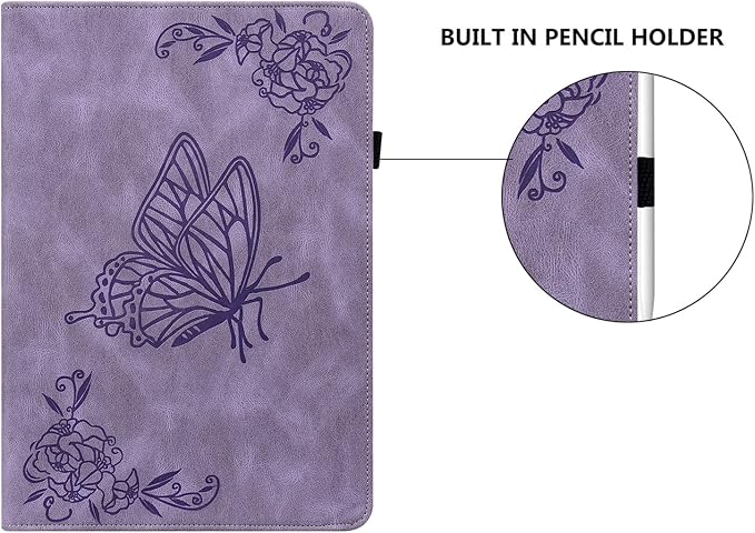 07# Purple Flower Butterfly