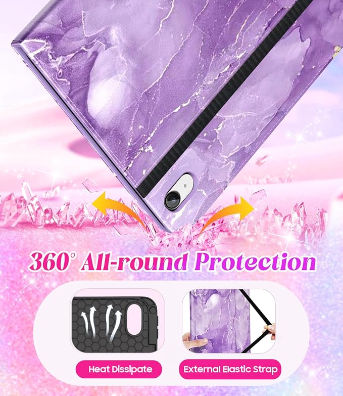 Marble Purple