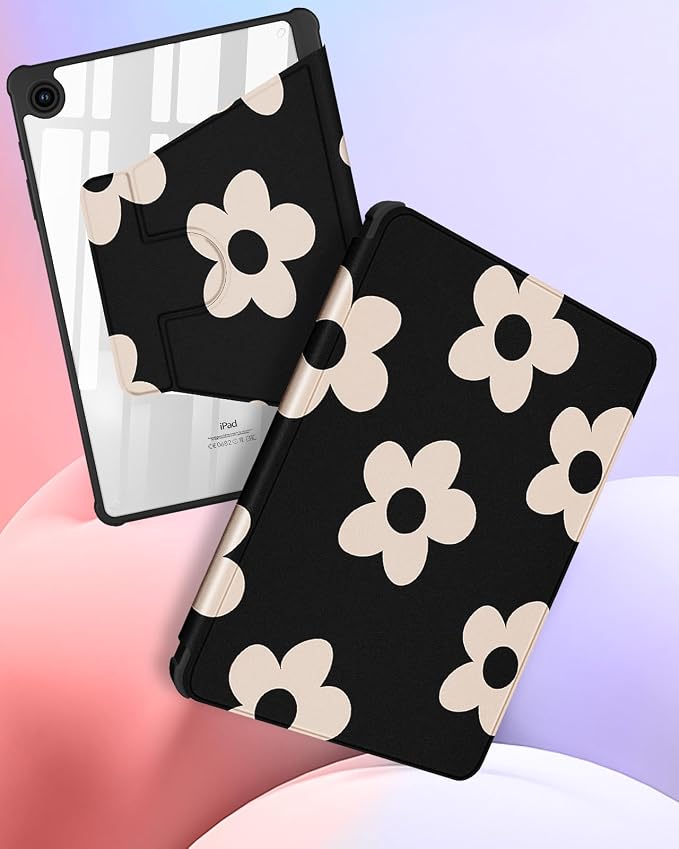 1-Black Flower