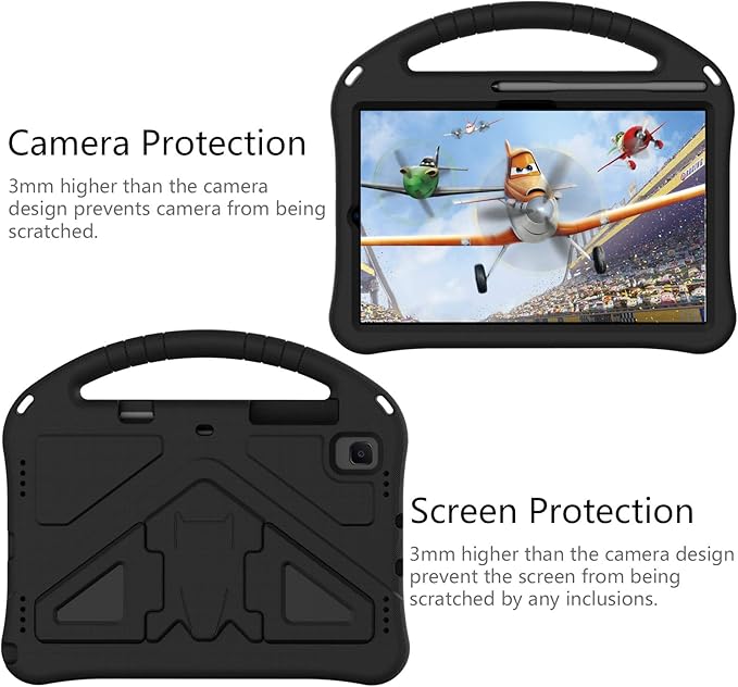 for Samsung Galaxy Tab S5e 10.5 2019 T720 T725 T727 Tablet Case for Kids - Durable Lightweight EVA Shockproof Protective Handle Stand Cover for Galaxy Tab S5e SM-T720/T725/T727 2019
