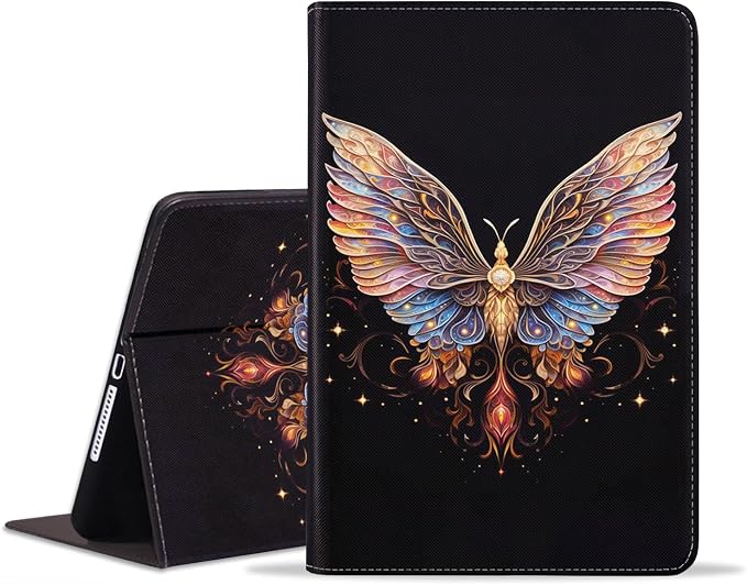 Neon Colorful Butterfly Art