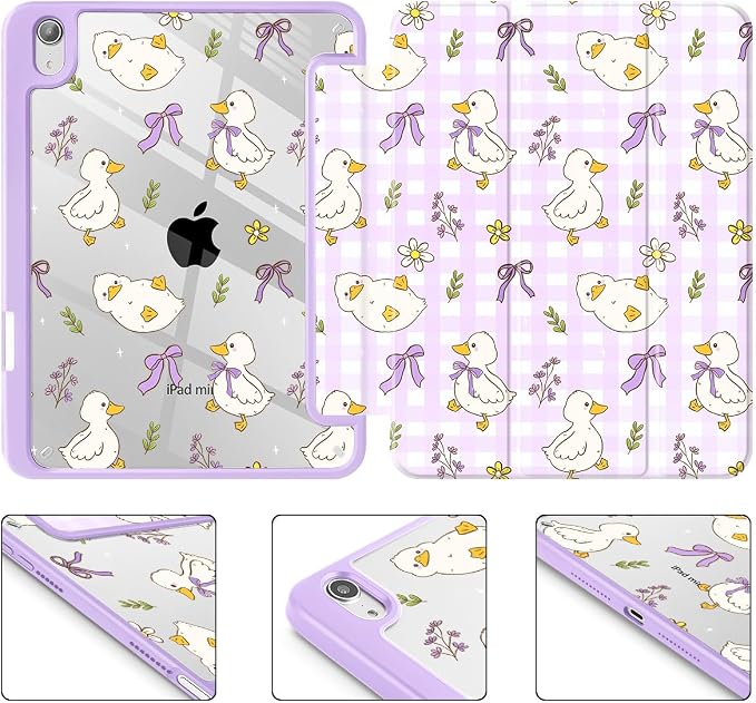 Duck & Bow Purple