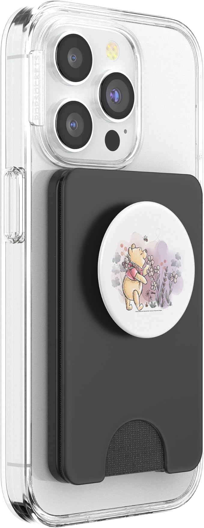Winnie The Pooh - Smell The Flowers PopSockets PopWallet for MagSafe