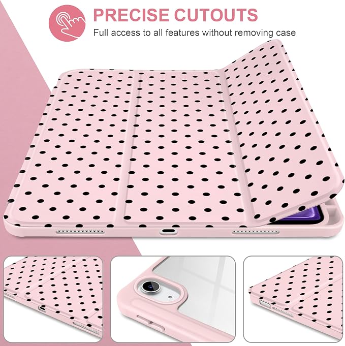 Pink polka dot
