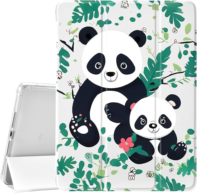 JOYLAND Pad Case for iPad 5th/6th Generationwith Pencil Holder-Auto Wake/SleepBlack Case Lattice Pattern Anti-Scratch Shockproof Premium Folio Stand Case (Model Number:A1822 A1823 A1893 A1954)