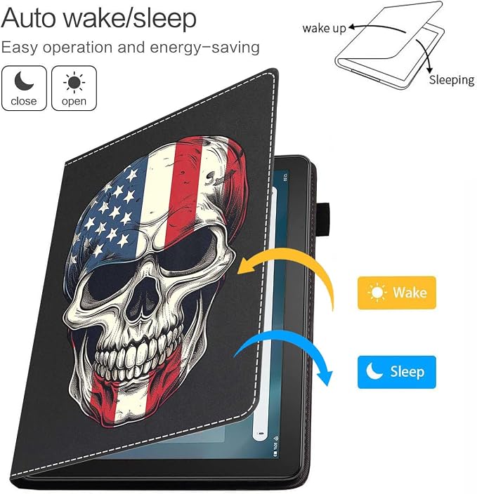 American Flag Skull-1