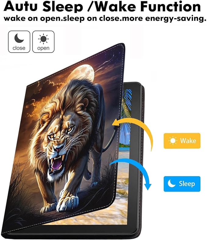 Lion Under The Moon