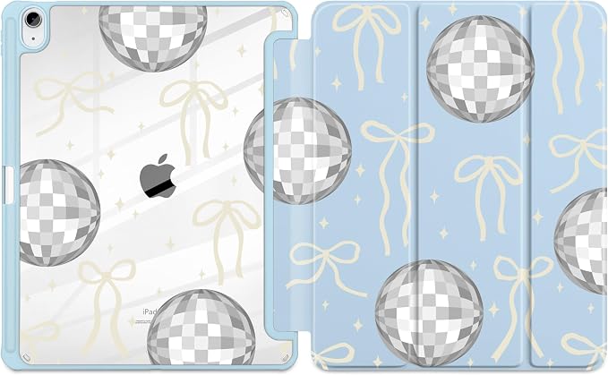 Silver Disco Balls & Bows