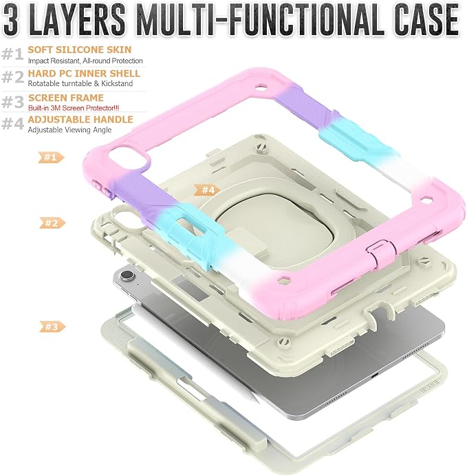 16-Rainbow Pink (Silicone)