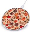 Poker Chips Spades Hearts Phone Charger Magnetic Charging Pad Anti-Slip with USB Cable