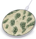 Desert Cactus Thorns Landscapes Phone Charger Magnetic Charging Pad Anti-Slip with USB Cable