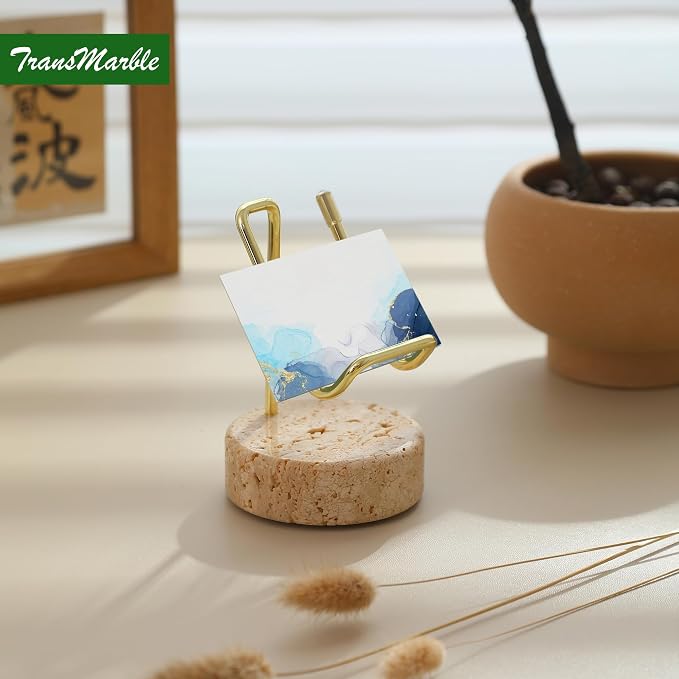 Travertine Beige + Gold