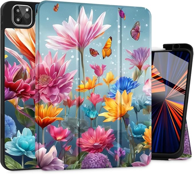 Multicolored floral