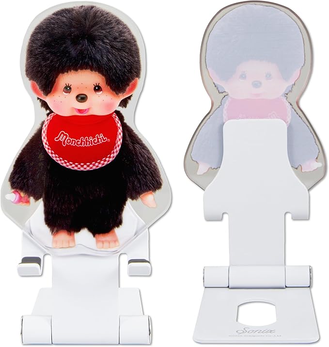 Sonix x Monchhichi Character Phone Stand | Adjustable Cell Phone Holder Desk Stand Dock | Monchhichi Boy