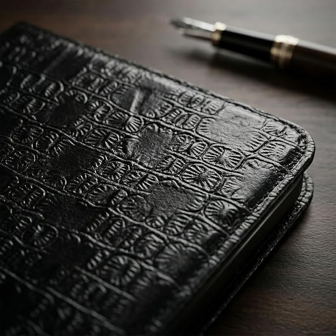 Black Crocodile Pattern