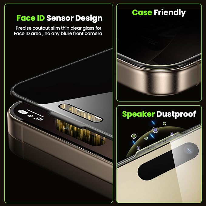 2 PCS Privacy 4 Way 360