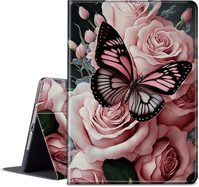 Pink Flower Butterfly